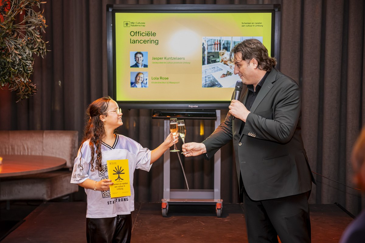 Presentatie bij Theater de Maaspoort