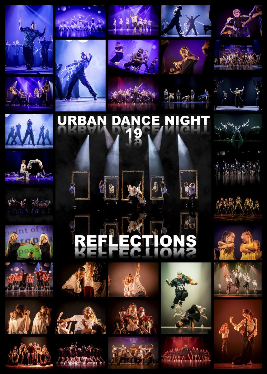 Poster voor Urban Dance Night 19 — Reflections
